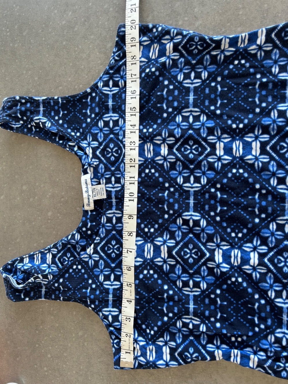 Tommy Bahama Women's Indi-coco Maxi Tank Dress Sz XL - EUC - Picture 5 of 5